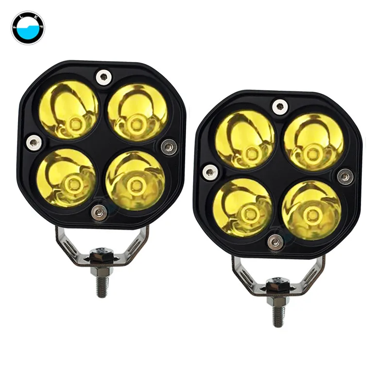 2 PCS 40W 7 дюймов 120 Вт комбинированный светодиодный светильник для баров точечный прожектор 4x4 точечный 12 В 24 В 4WD Barra светодиодный светильник для авто лодок SUV ATV i светильник - Цвет: 2 PCS 40W