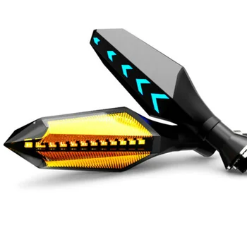 

Parts Turn Signal lights Motorcycle LED Lamp Flowing Indicator Amber Smoked