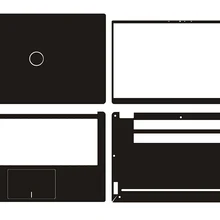 Наклейка для ноутбука, наклейки из углеродного волокна, Защитная крышка для Dell Inspiron 13 7390 7391 13,3"