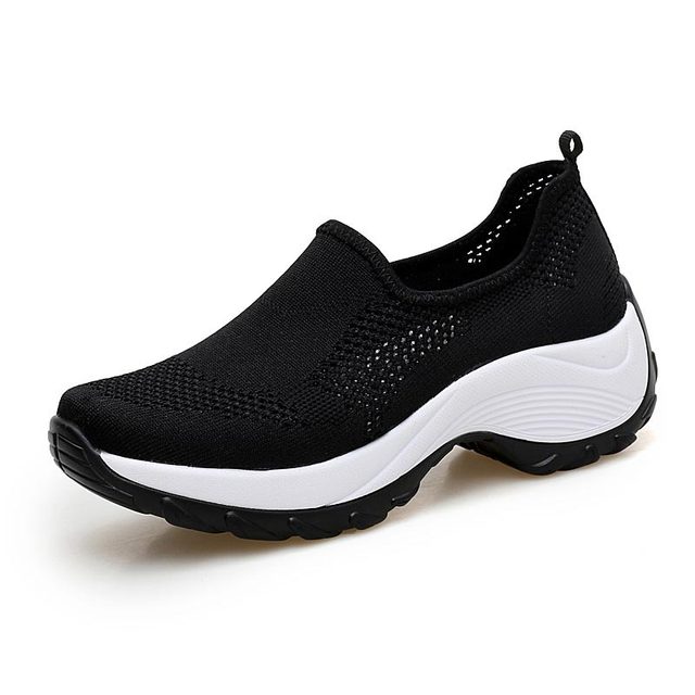 comfortable casual shoes women flats mesh anti-skid vulcanized sneakers woman shoes fashion female flats