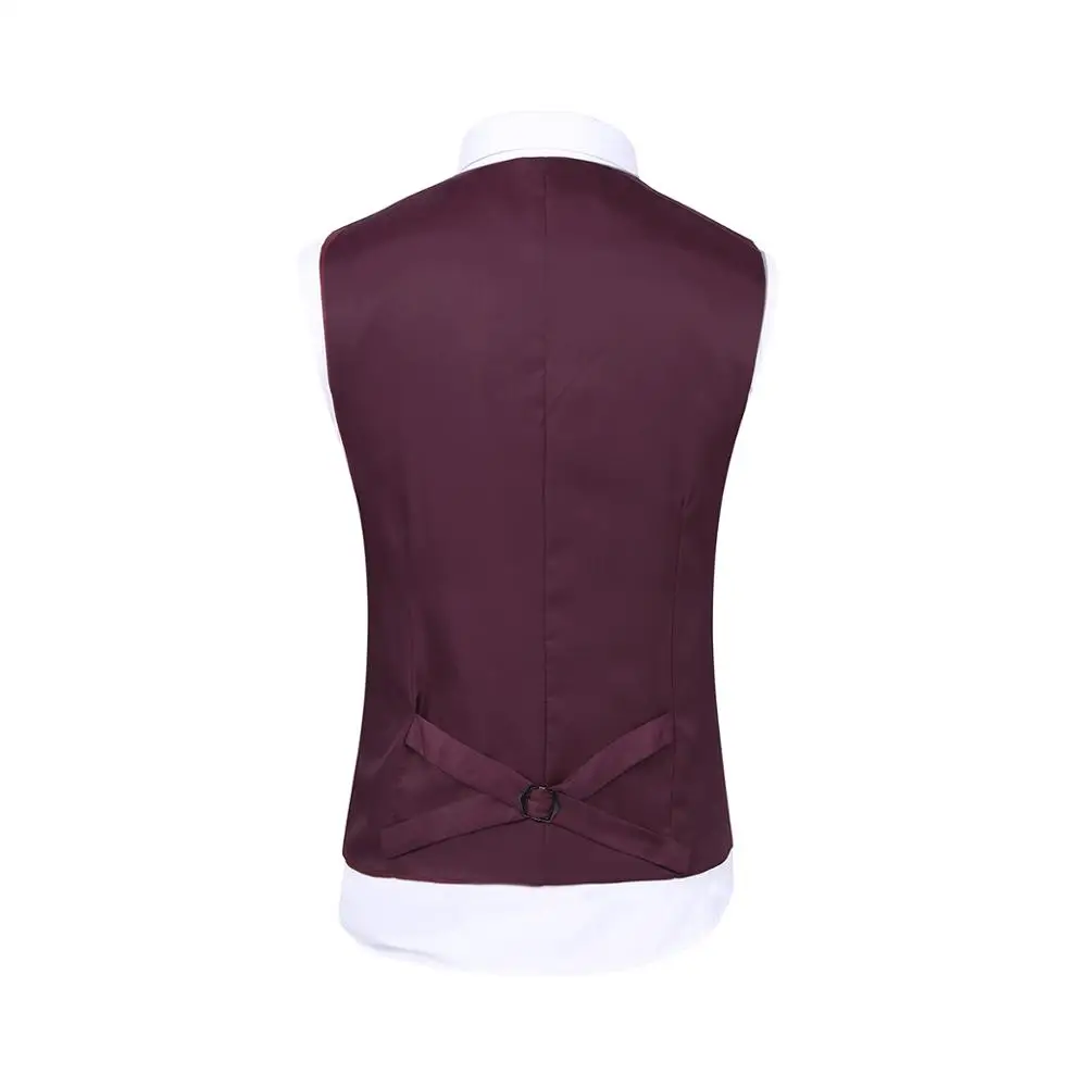 YUNCLOS 2019 Fashion Solid Color Business Casual Men 3 Pcs Suits Traje Slim Fit Hombre Banquet Tuxedos Wedding Suit For Men
