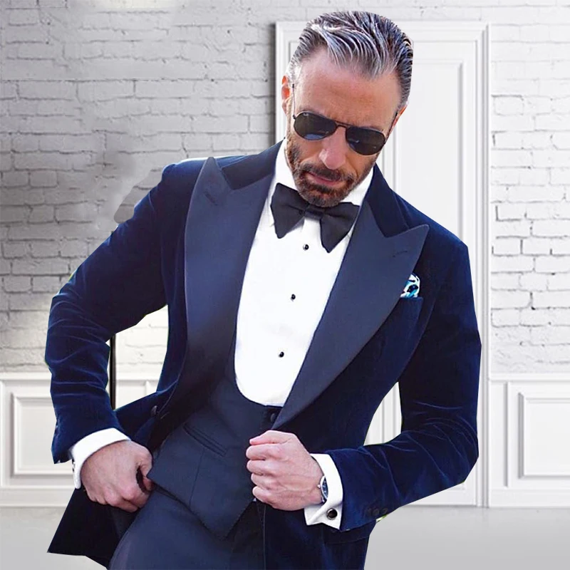 YWMS-29-costume-homme-luxury-suits-2018-traje-hombre-bordado-men-wedding-dress-suit-Navy-Blue