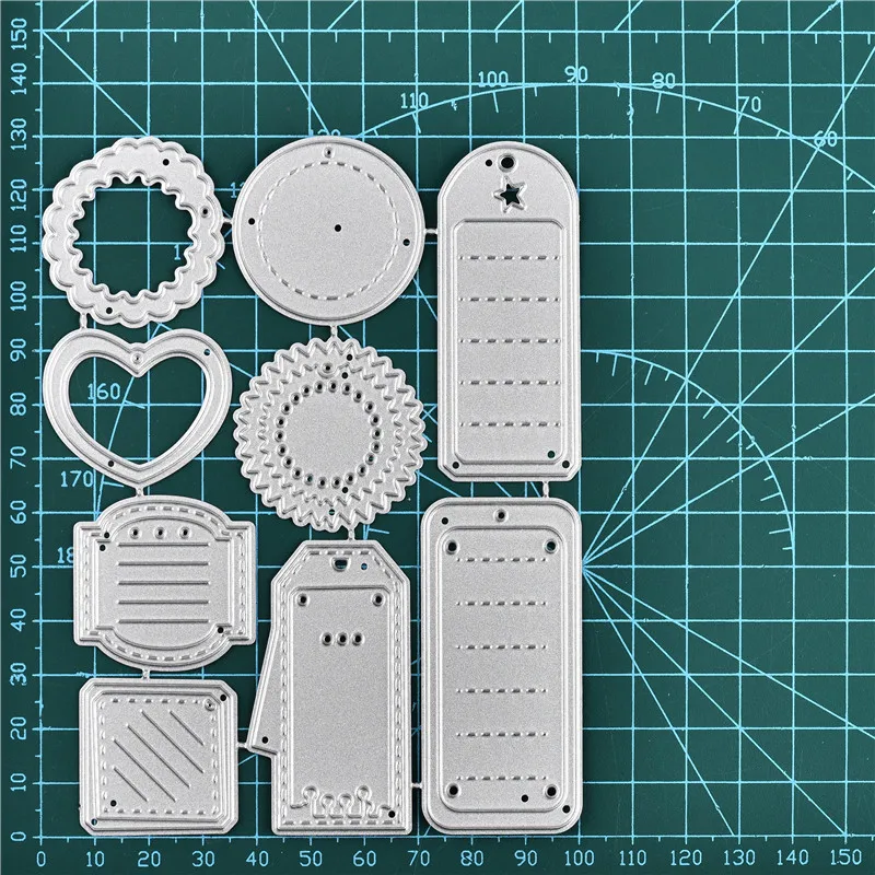 

Eastshape Label Dies Tag Metal Cutting Dies New 2019 for Card Making Scrapbooking Embossing Cuts Stencil Craft Background Dies