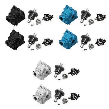 

2Set Metal Differential & Metal Gear Box for Wltoys 144001 1/14 4WD High Speed Racing RC Car Models Parts