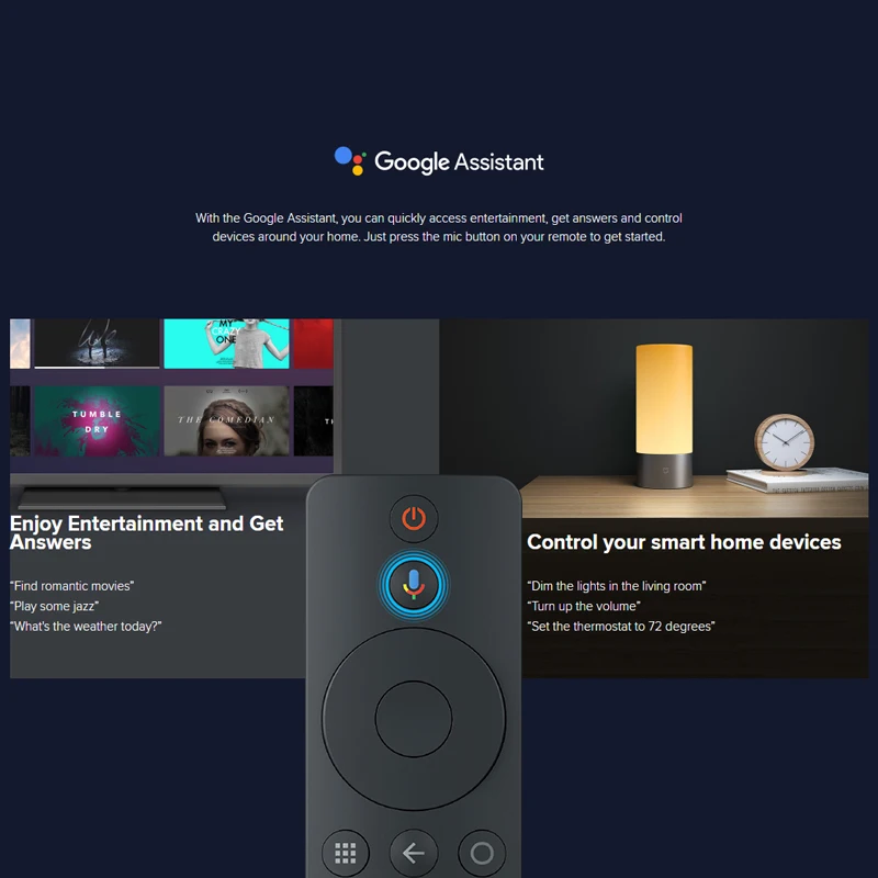 Original Xiaomi Mi TV Box S 4K Android 8.1 HDR 2G 8G WiFi BT4.2 Google Cast Netflix Smart TV Box Media Player Global Version 5