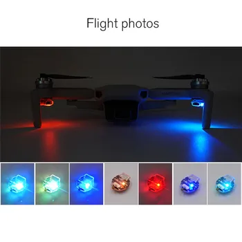 

​Rechargeable Colorful Flash LED Light for DJI Mavic Mini for Mavic Series FPV Racing Drone RC Car Night Flight Signal Light