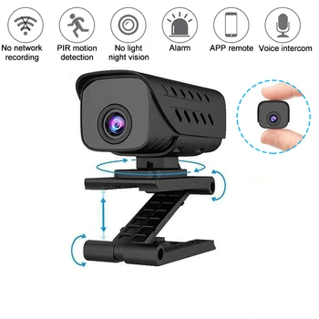 

Wireless Mini Camera Smart WiFi Camcorder 720P HD Night Vision Video Microsd Small Ip Cam Motion Detection Mini Camcorders