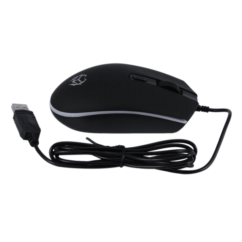 KINGANGJIA JM610 4 программируемые кнопки USB проводной светодиодный 2400 dpi регулируемая мышь 4 кнопки макросъемки профессиональное Программирование Smart Mic