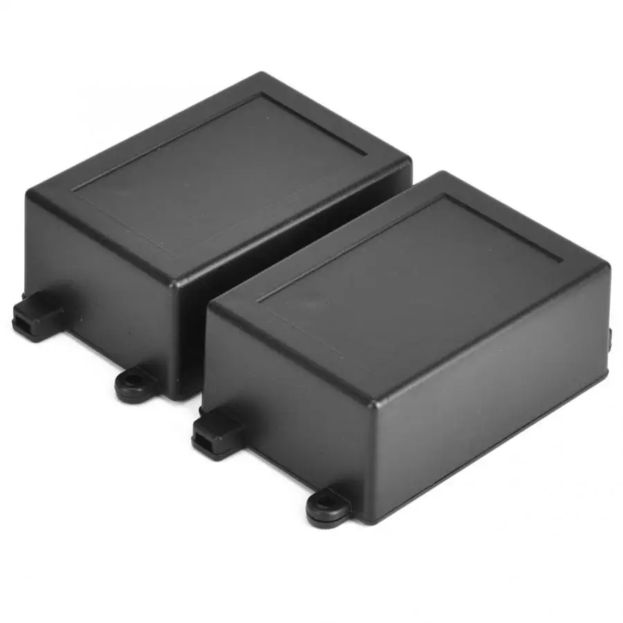 

2PCS ABS Electronic Enclosure DIY Instrument Project Box Circuit Board Relay Module Housing Wire Junction Box 82 x 57 x 35mm