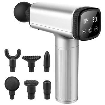 

Youmay LCD Display Massage Gun Muscle Massager Muscle Stimulator Deep Tissue Massager Body Neck Back Relaxation Slimming Shaping