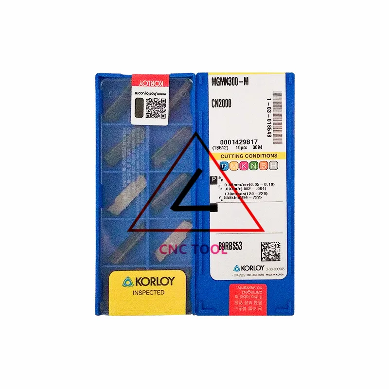 

MGMN300-M CN2000 10pcs Original Korea KORLOY Cutting Tool