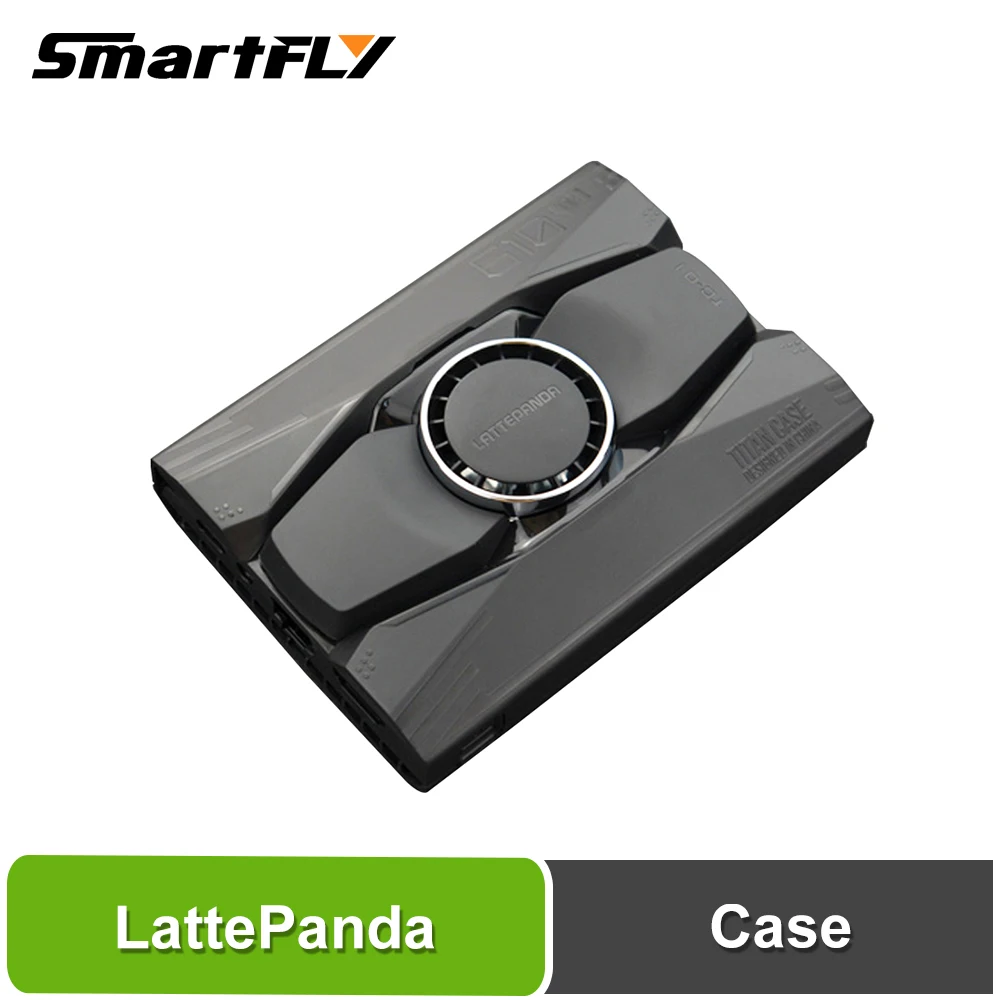 

Smartfly LattePanda Alpha / LattePanda 1 Delta Latte Panda Aluminum alloy cooling case Perfectly protects the motherboard