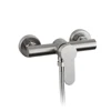 304 Stainless Steel Hot And Cold Water Mixer Wall Mounted Metal Handle Shower Faucets For Bathroom ► Photo 2/6