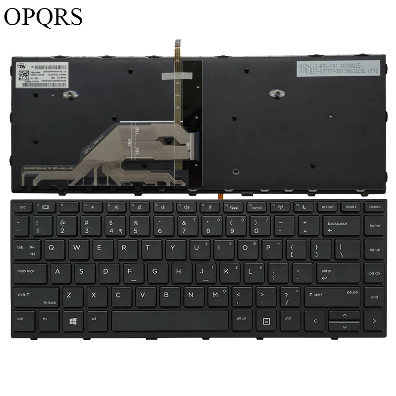 Клавиатура для ноутбука HP Probook 430 G5 440 445 с черной рамкой | Компьютеры и офис