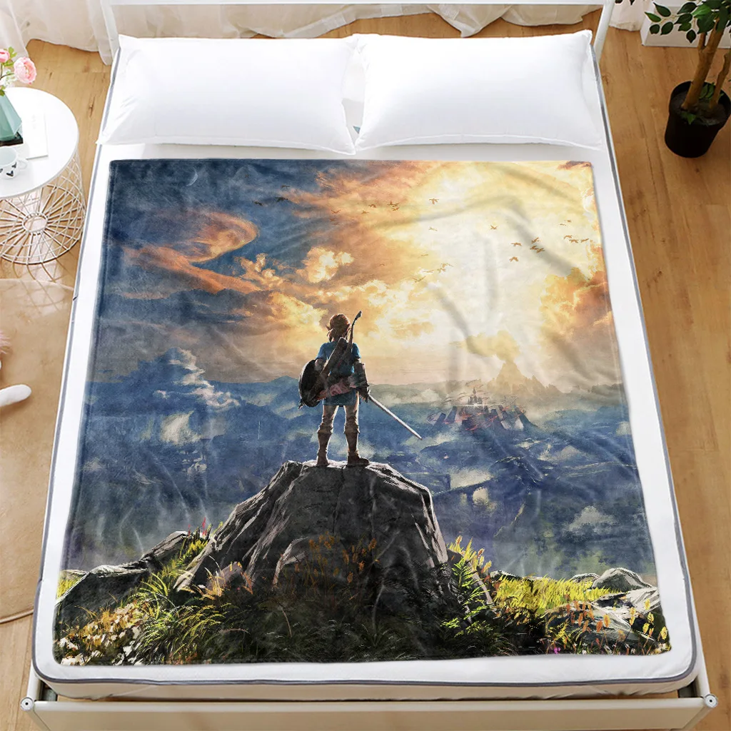 Мягкое Флисовое одеяло с мультяшным принтом очень странные дела|Одеяла| |