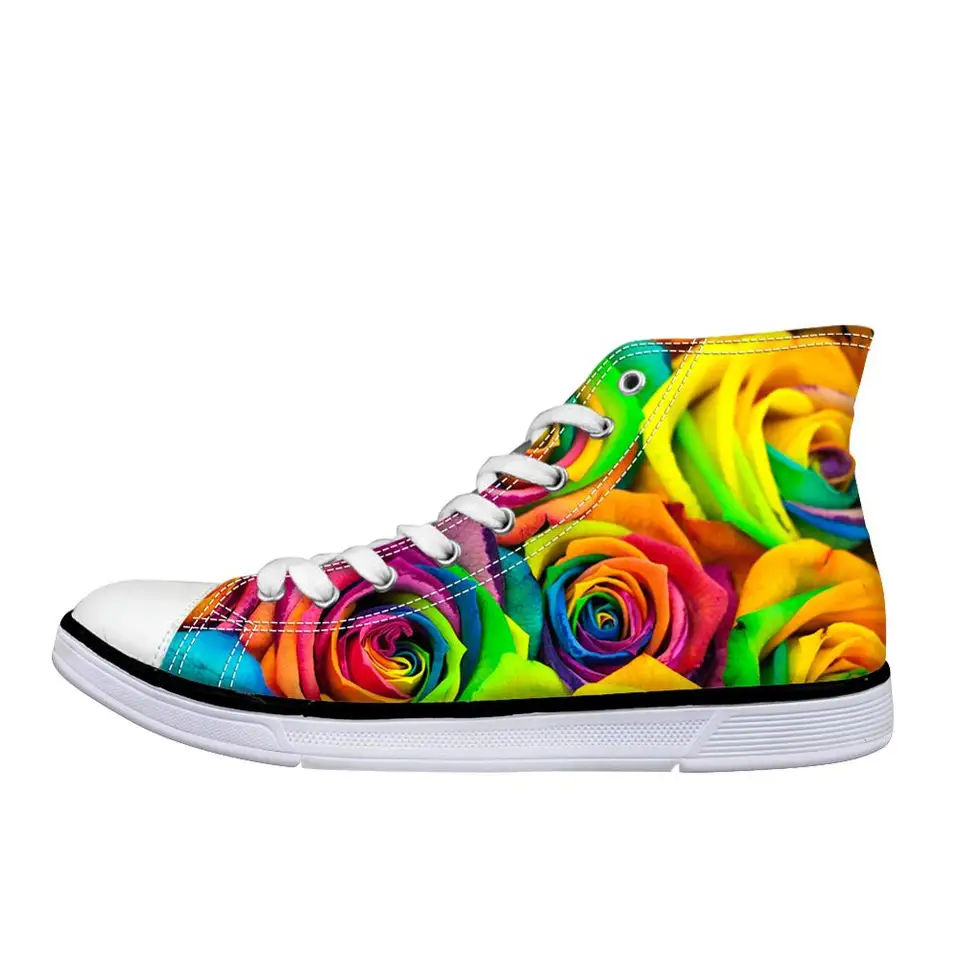 colorful high tops