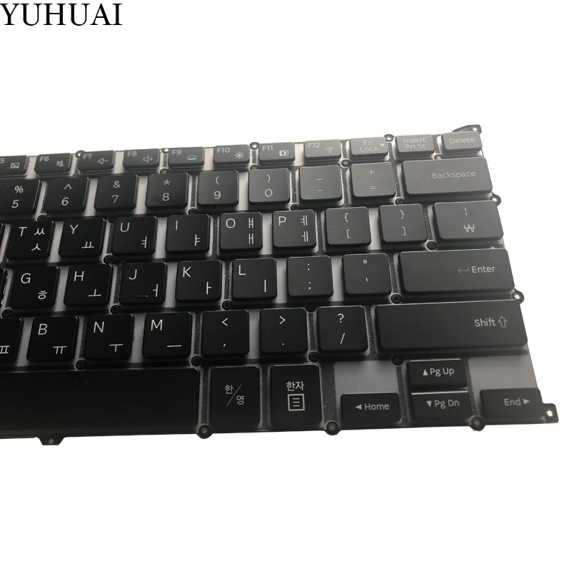 KR Клавиатура для ноутбука samsung 940X3L NP940X3L черная Корейская Раскладка
