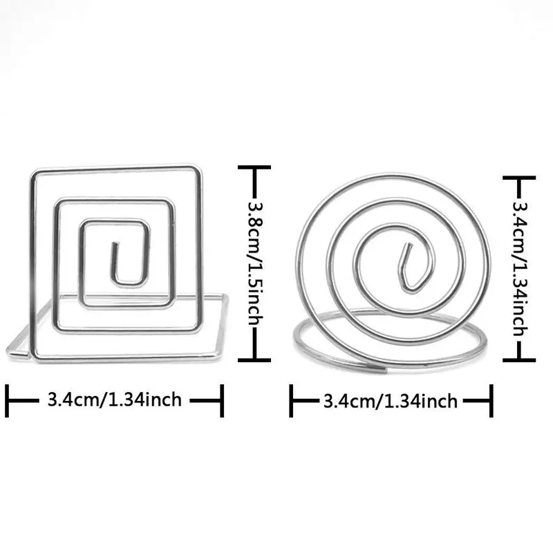 30 шт. настольные подставки под номера места держатели для карт фото подставки памятки зажимы для вечеринок свадеб офиса, 5 Различные дизайны для мульти
