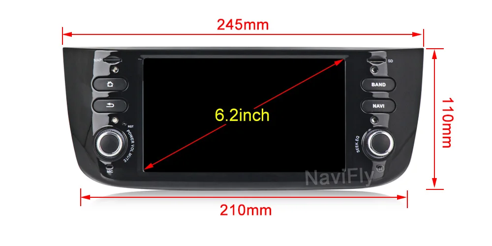 4+ 64G Android 9,0 автомобильный dvd мультимедиа палер gps для Fiat Punto 2009- Linea 2012- радио gps-навигатор RDS Авто