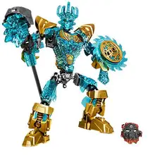 KSZ 613-1 Биохимический воин Bionicle Ekimu маска производитель строительный блок игрушки совместим с Bela Bionicle 71312