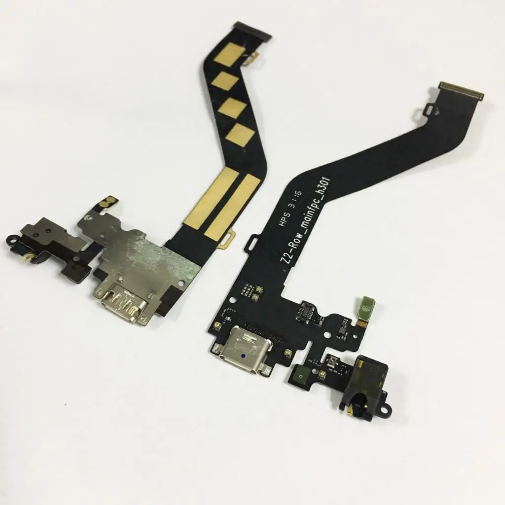 100 Genuine USB Charger Port Dock Board Flex Cable For Lenovo ZUK Z2 Pro microphone Headphone Jack Audio Charging Repair Parts