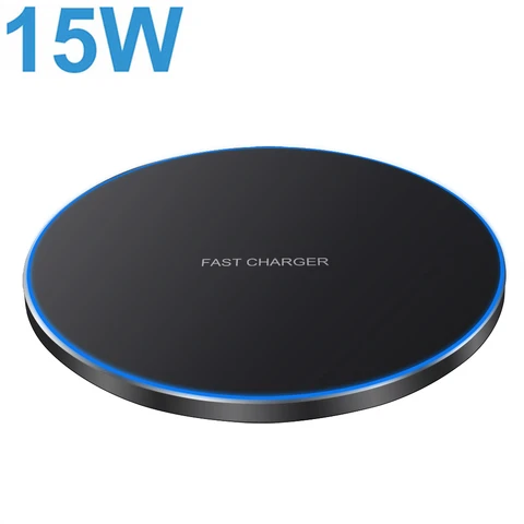 Qi Wireless Charger For iPhone 13 12 11 Pro XS X XR 8 Type C Induction Fast Charging Pad for Samsung S20 S10 S9 Xiaomi mi 10