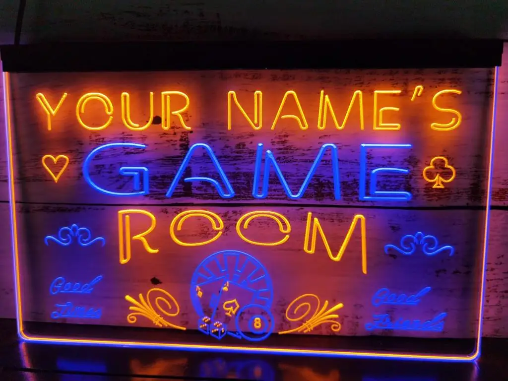 New Playstation Game Room Man Cave Beer Bar Real Neon Light Sign FREE SHIPPING 