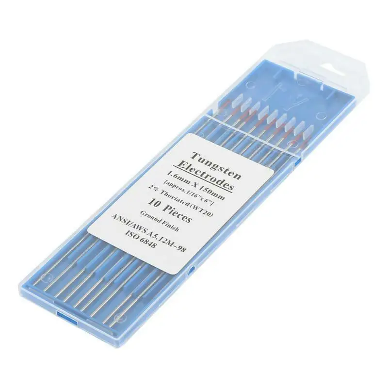 Торий-Tungste Электроды TIG стержень Thoriated WT20 1,6 мм* 150 мм