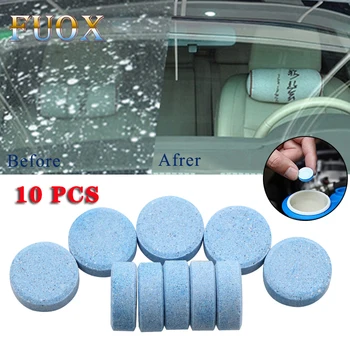 

10PCS/Pack(1PCS=8L Water)Car Solid Wiper Fine Seminoma Wiper Auto Window Cleaning Car Windshield Glass Cleaner Car Accessories