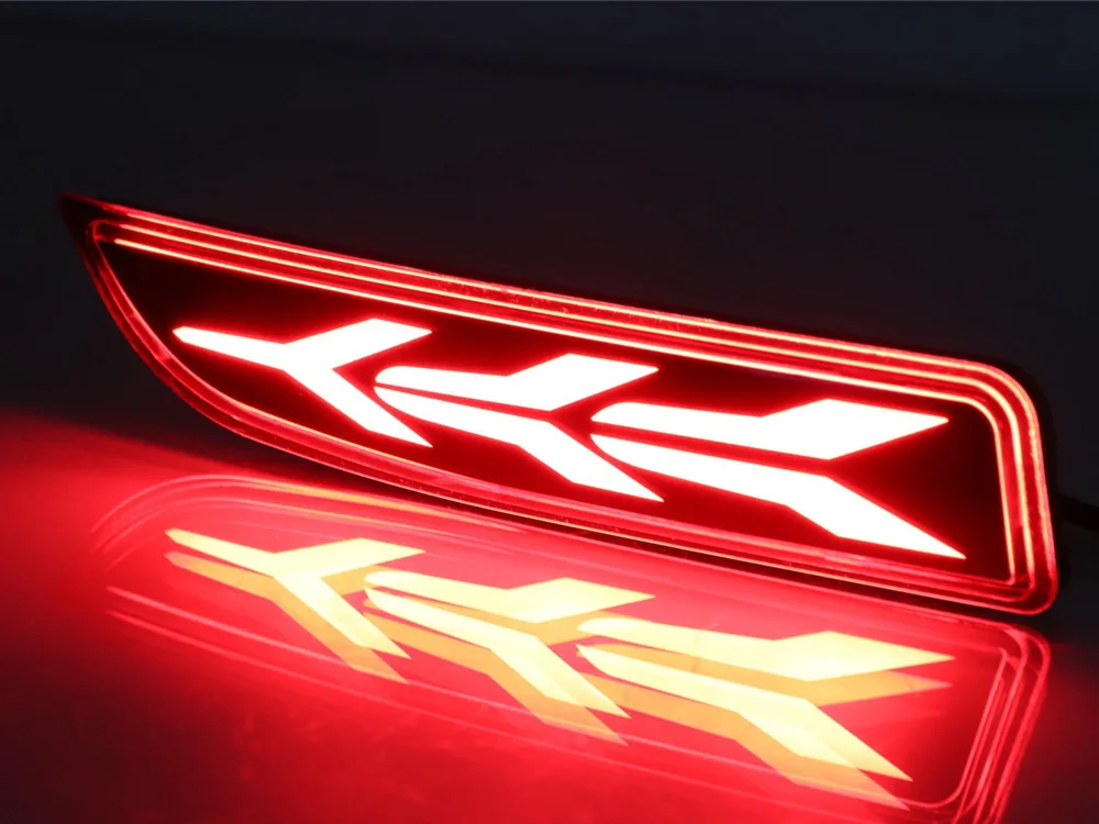 July King светодиодный тормозной светильник s Чехол для Toyota Avalon+, светодиодный ночной DRL+ тормозной светильник+ стример указателей поворота с оригинальным портом - Испускаемый цвет: Красный