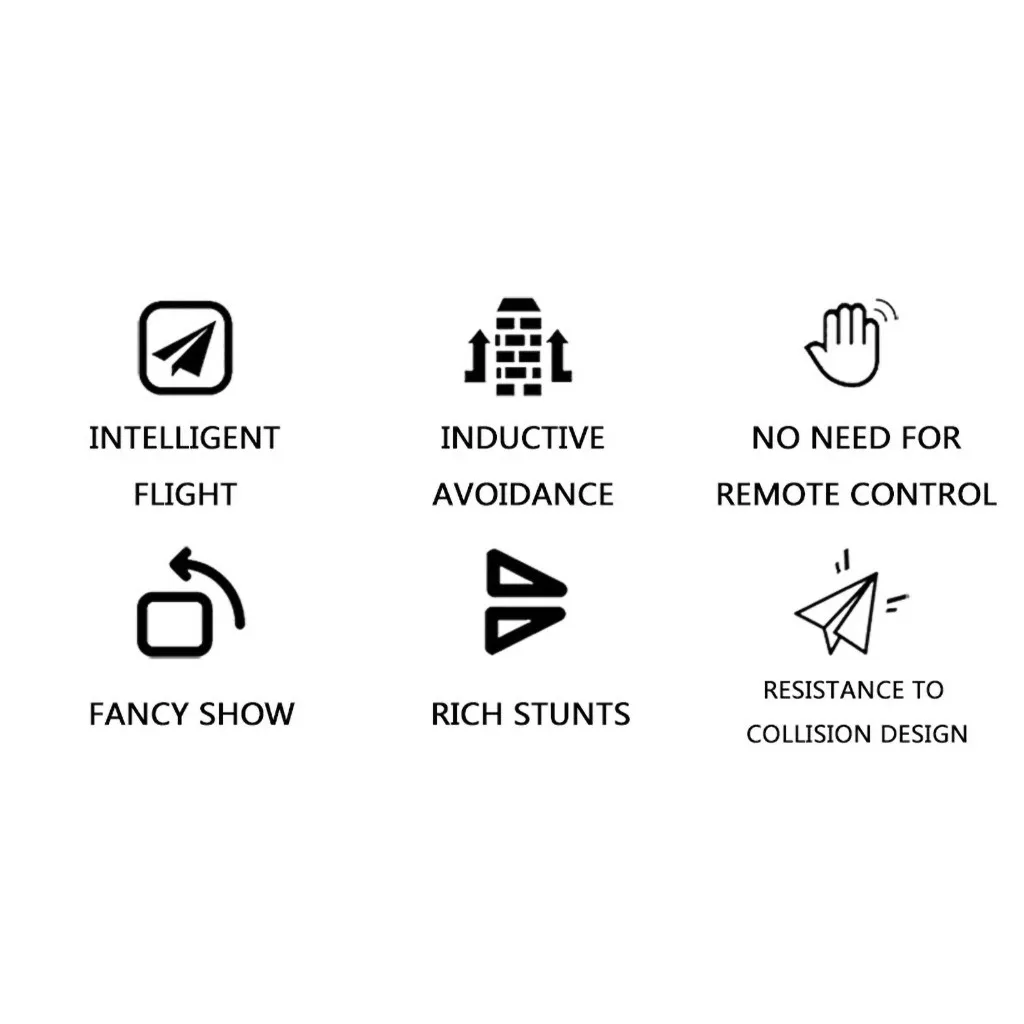 Мини датчик антиколлизии индукционный ручной режим удержания высоты Карманный Дрон детские игрушки#3s