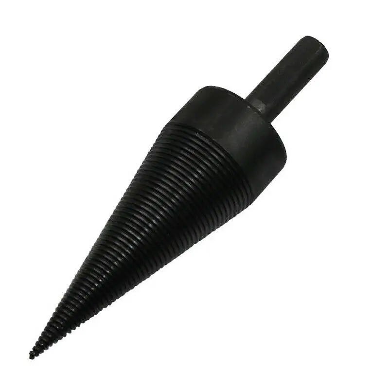 Hexagonal/Square/Round Shank Firewood Drill Bit Chop Wood Splitter