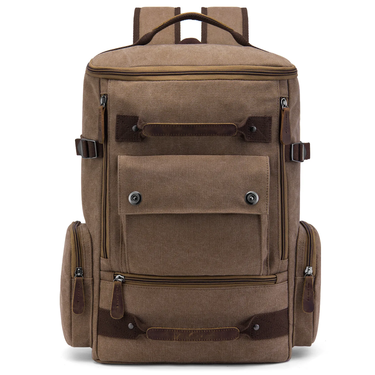 

Heat-Travel Bag Canvas Wear-Resistant Backpack Mountain Climbing with Large-Volume Men's Bag School Bag Customizable