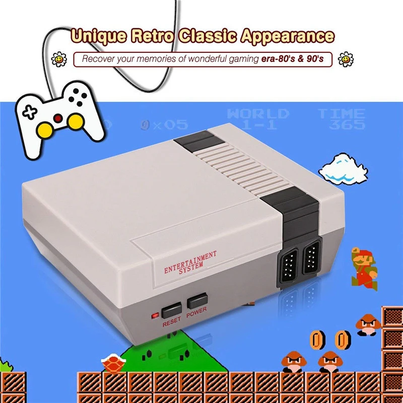 

Mini TV Game Console 8 Bit Retro Video Game Console Built-In 620 Games AV Output Video Game Handheld Gaming Player Toys Gifts