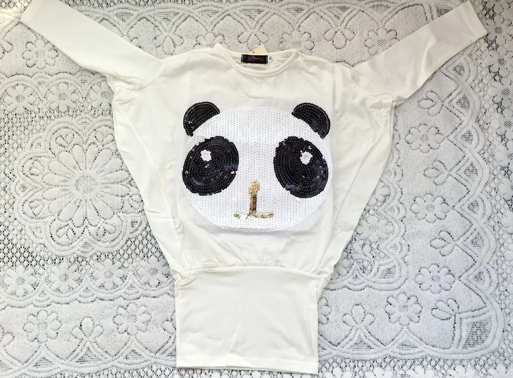 熊猫T恤裙-4