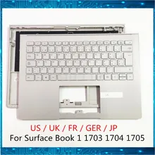 Используется для Surface Book 1 1st 1703 1704 1705 клавиатура с подсветкой Topcase США Великобритания французская Германия Япония полностью протестирована