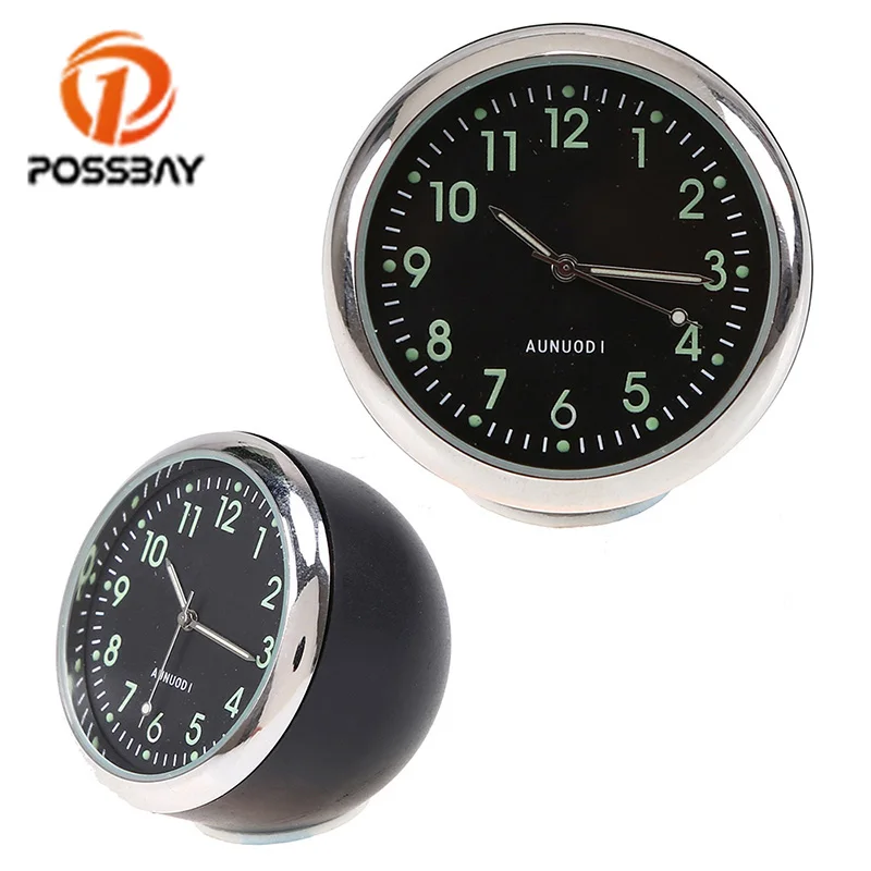 Автомобильные светящиеся Механические Кварцевые часы POSSBAY автомобильные