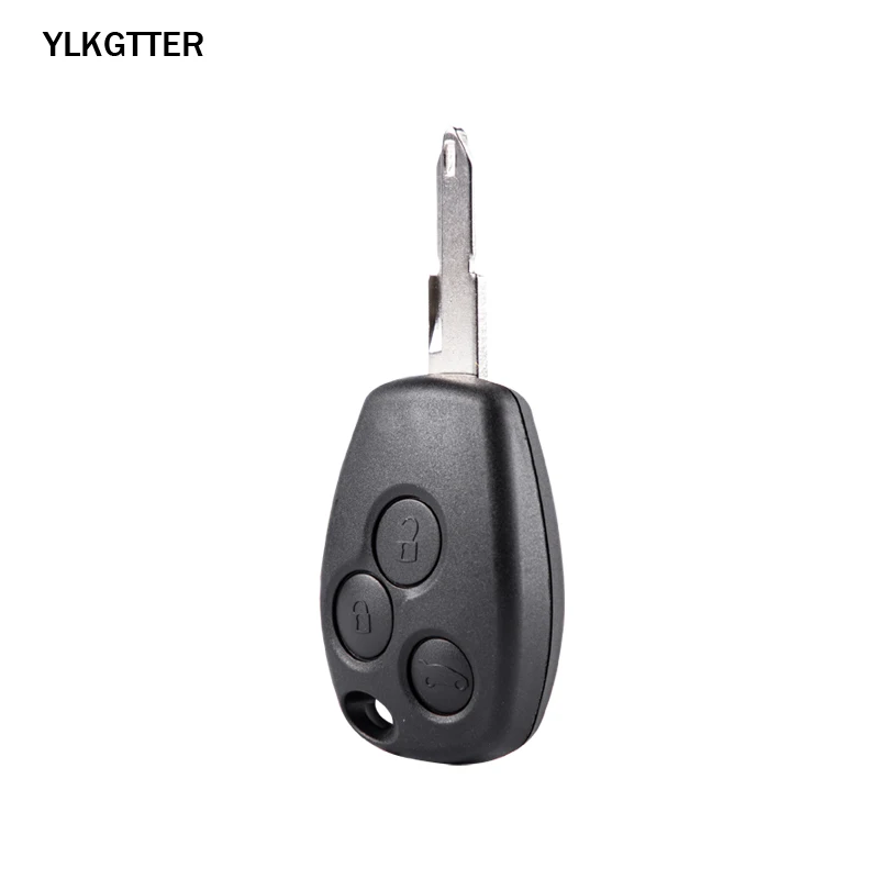 YLKGTTER 3 кнопки дистанционного ключа автомобиля для Renault Duster Logan Fluence Clio Vivaro Megane Лагуна с чипом 433 МГц PCF7946 NE72 лезвие
