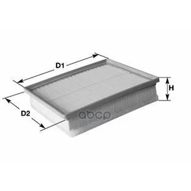 Фильтр Воздушный Citroen: C5 04-, C5 Break 04- Peugeot: 407 04- Clean filters арт. MA3067