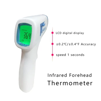 

Medical Non-Contact Digital Infrared Thermometer Handheld Temperature Gun Fever Monitor Baby Kids Adult Temperature Thermometer