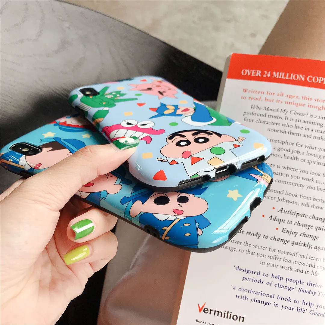 Для iphone 11 Pro Max arc Милая мультяшная форма Crayon Shinchan мобильный чехол для телефона для iphone 6 6s 7plus 8 plus X XR XS максимальный чехол
