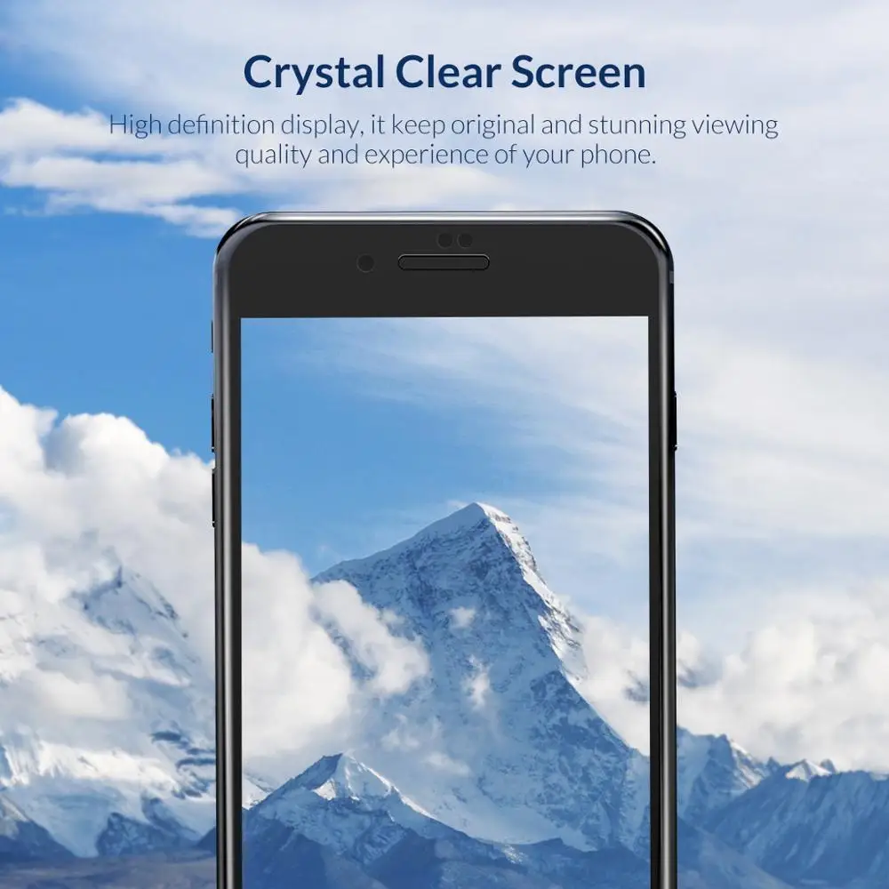  ORICO Gehärtetem Glas Screen Protector für iphone 6 6S 7 8 Plus Anti Blau Licht 3D Gebogen Gehärtet