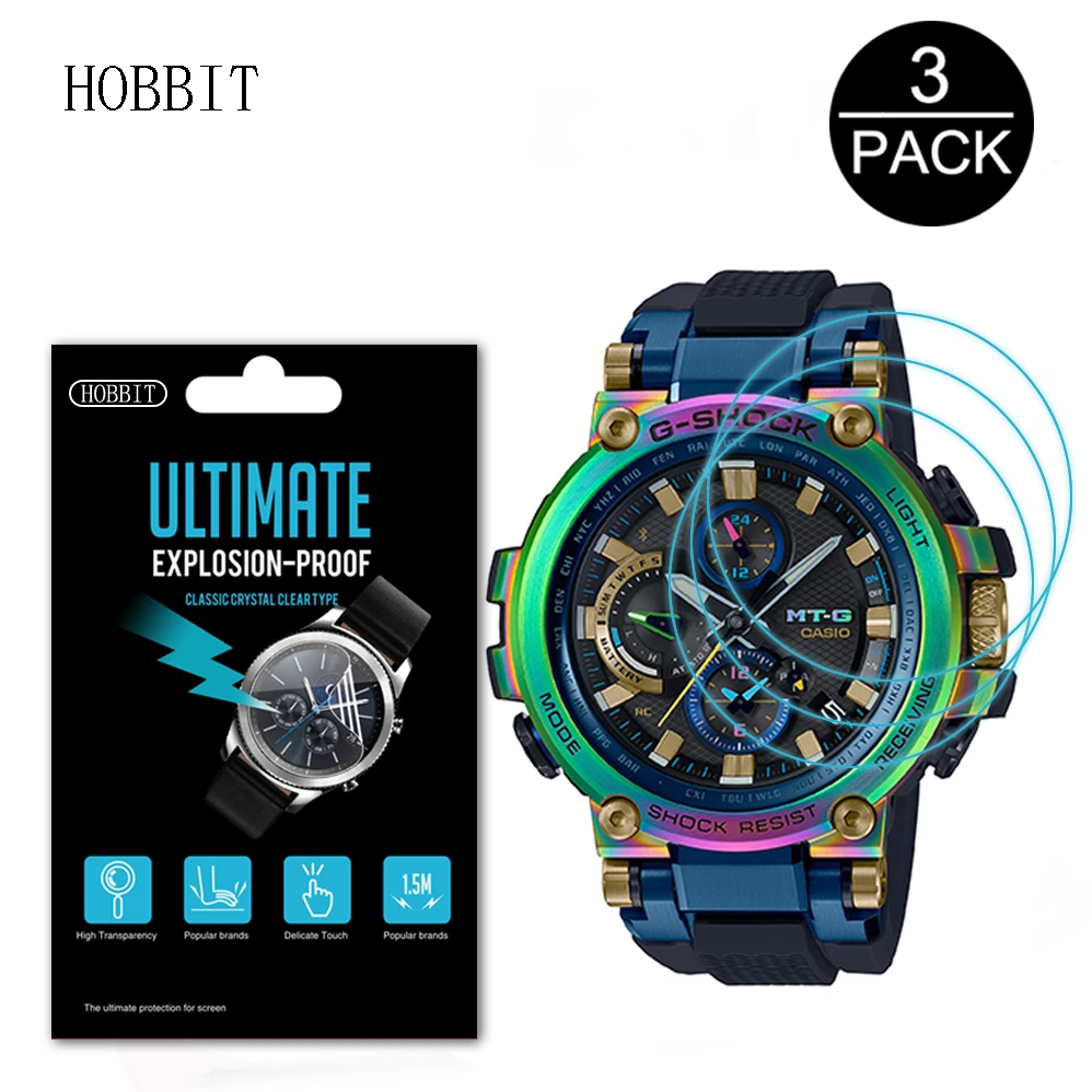 3 Pcs LCD Bening Film Explosion Proof Pelindung Layar untuk Casio G SHOCK  MTG B1000 B1000RB B1000BD B1000D B1000B 1A4 b1000B|Screen Protectors| -  AliExpress