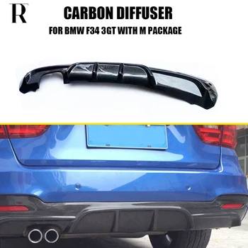 

F34 GT Carbon Fiber Rear Bumper Diffuser Protector for BMW F34 320i GT 328i GT 335i GT with M Package 2012 - 2019