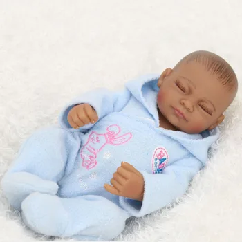 

28CM Full Body Silicone Baby Reborn Dolls Boy Realistic Reborn Baby Doll For Sale Reborn Toddlers As Newborn Baby Birthday Gift