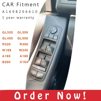 

Power Window Control Switch for Mercede-Benz A B W Class W169 W245 B180 A169 820 66 10 A1698206610 1698206610 3728260