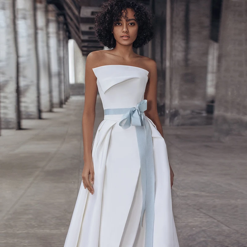 Vestidos De Noche Largos Elegantes De Fiesta вечерние платья длинные синие цвета слоновой кости вечерние платья для выпускного вечера