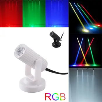 

Disco Light RGB Beam Lights Laser Projector Wedding Supplies KTV Dj Equipment Stage Lights Stage Lamp Mini Smart Portable