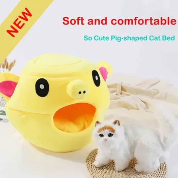 

2019 High Quality Pet Dog Cat Tent House Kennel Winter Warm Bed Soft Foldable Sleeping Mat Pad Support Wholesale Dropshipping