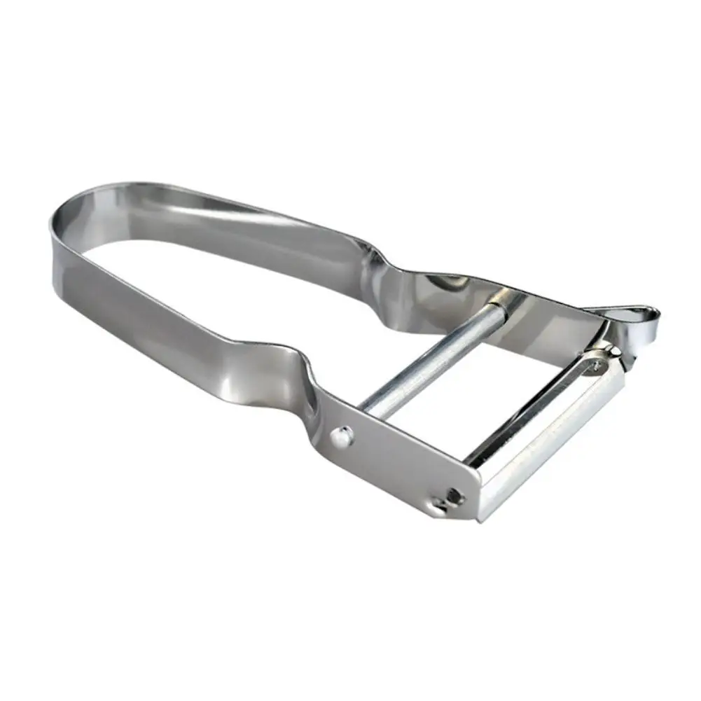 

Hot Potatoes/Carrots/Turnips Peeler Rex with Slip Proof Potato Stainless Slicer Peel Handle Kitchen Peeler Aid Steel A9F2